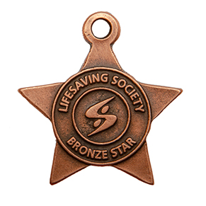 Circle Triangle Bronze Medallion